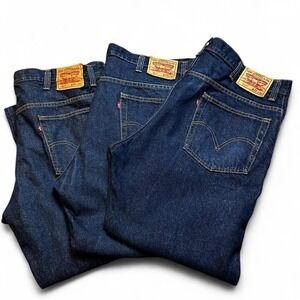 Levi's 517 bootcut 42x30 Y2K denim blue jeans lot of 3